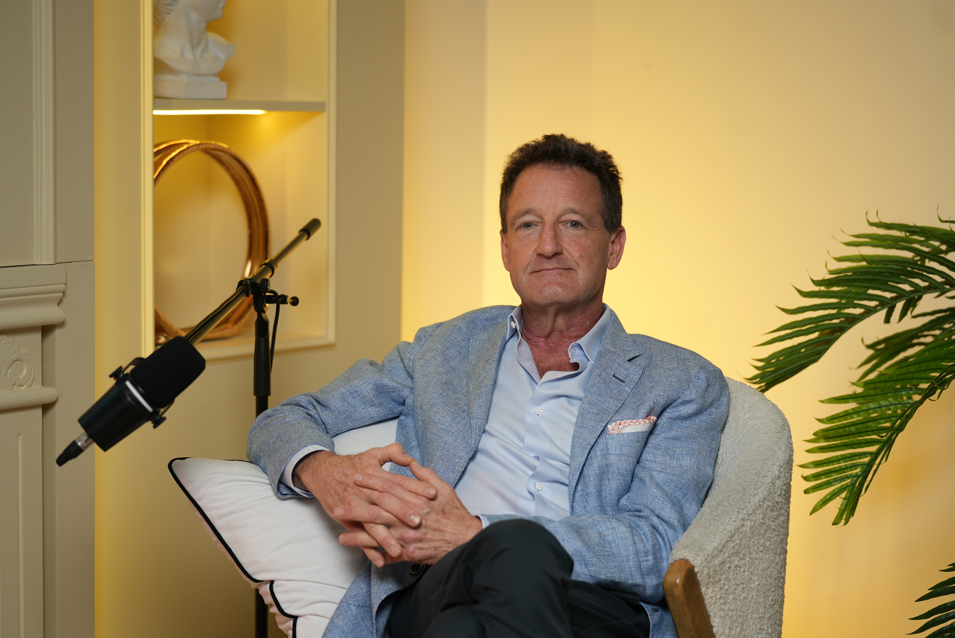Dr Patrick Sewell in conversation on the Wellness Curated podcast